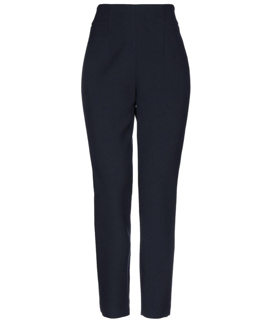 PESERICO Темно-синие полиэстеровые брюки узкие, фото 9