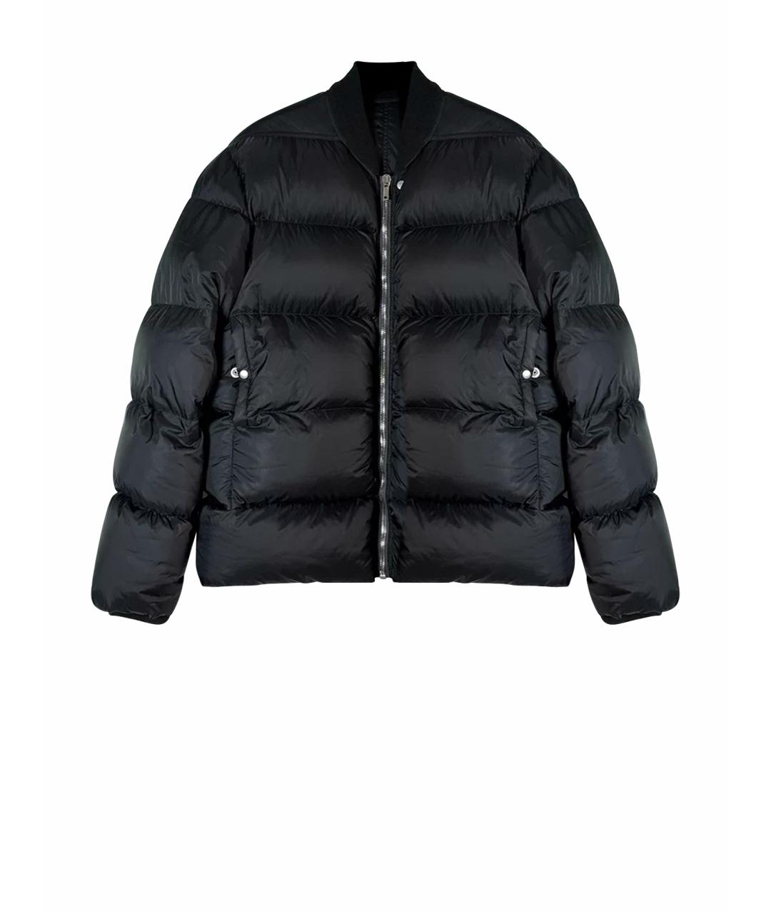 RICK OWENS Черный пуховик, фото 1