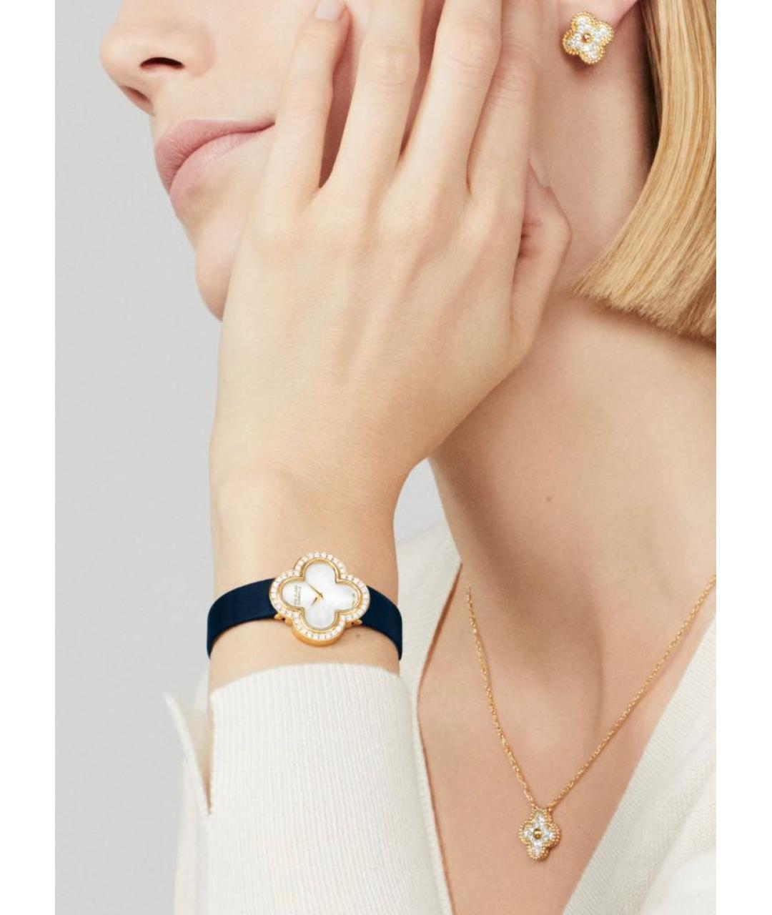 VAN CLEEF & ARPELS Желтые серьги, фото 2