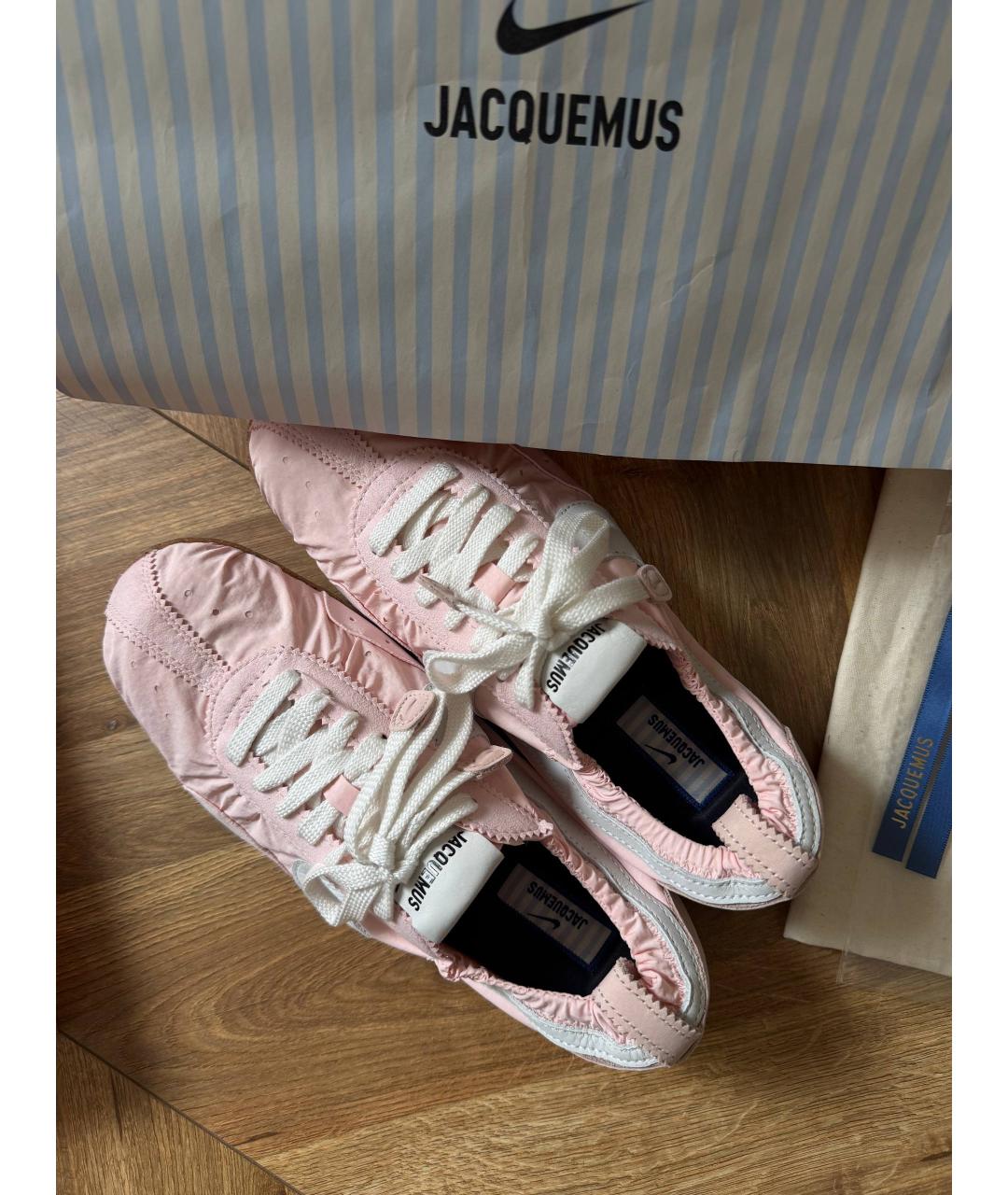 JACQUEMUS Розовые кроссовки, фото 3