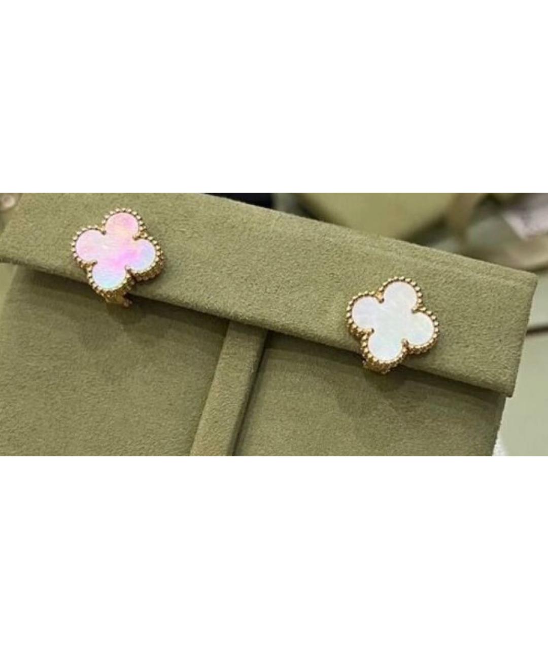 VAN CLEEF & ARPELS Желтые серьги из желтого золота, фото 3