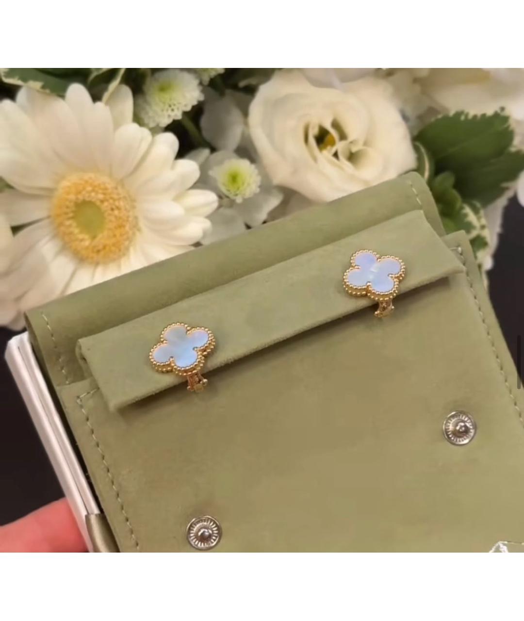 VAN CLEEF & ARPELS Желтые серьги из желтого золота, фото 2