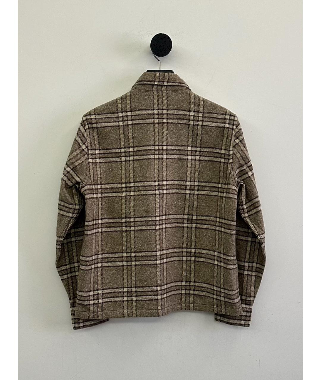 CHROME HEARTS Коричневая кэжуал рубашка, фото 4