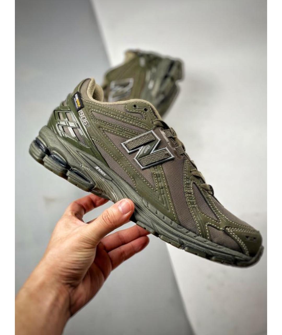 NEW BALANCE Хаки низкие кроссовки / кеды, фото 5