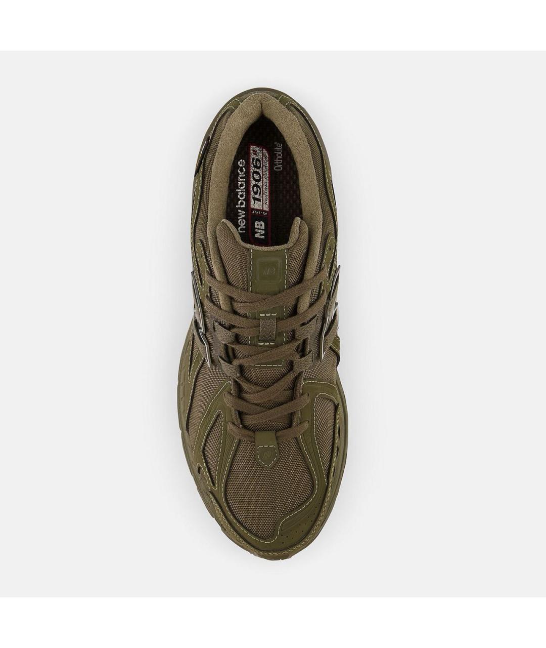 NEW BALANCE Хаки низкие кроссовки / кеды, фото 3