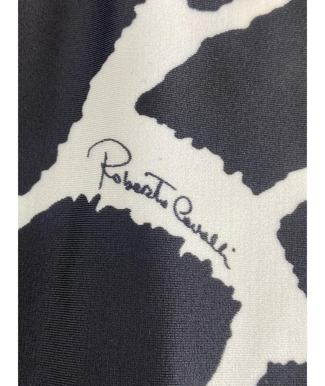 ROBERTO CAVALLI Черная полиамидовая майка, фото 4