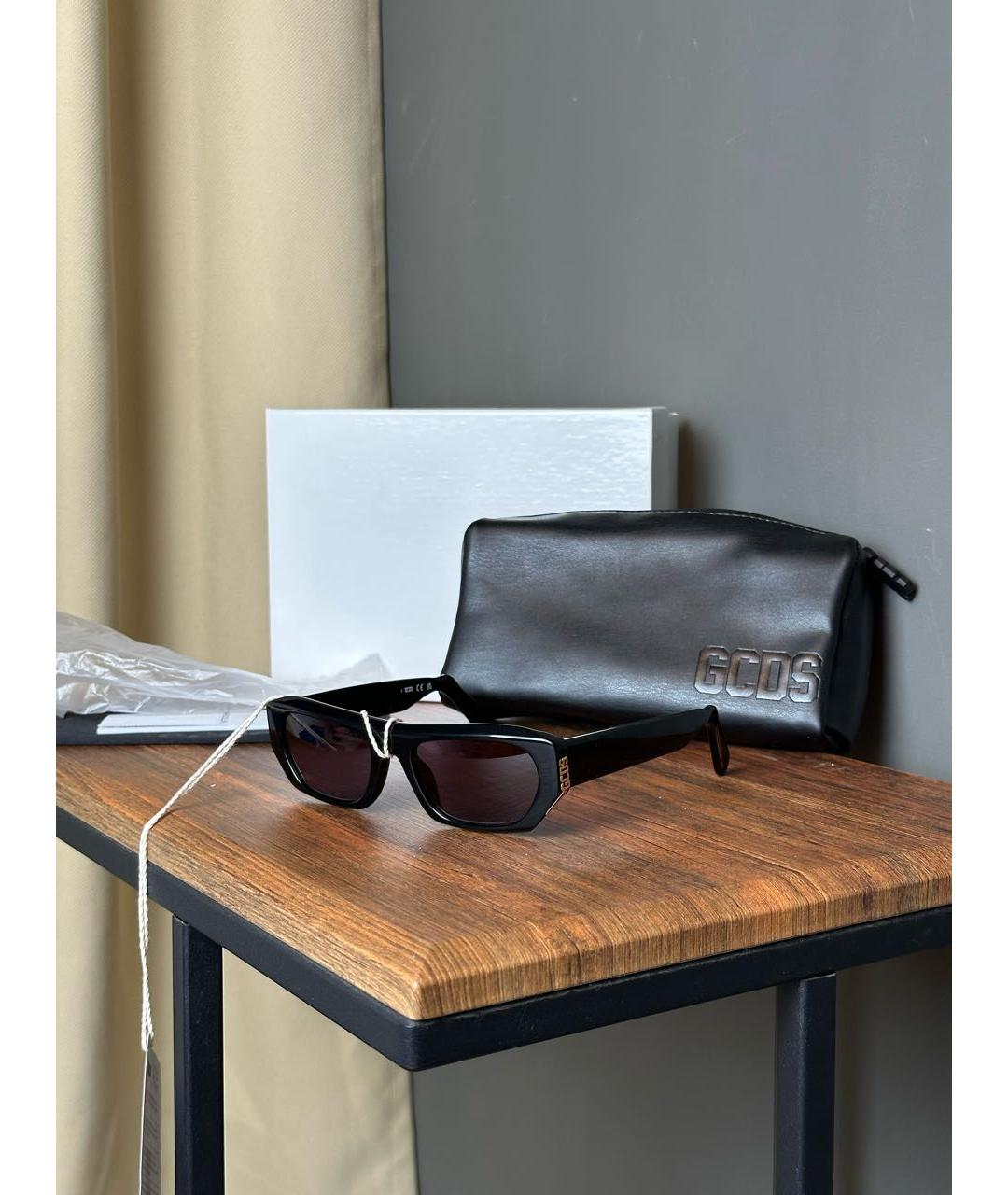 GCDS Черные солнцезащитные очки, фото 2