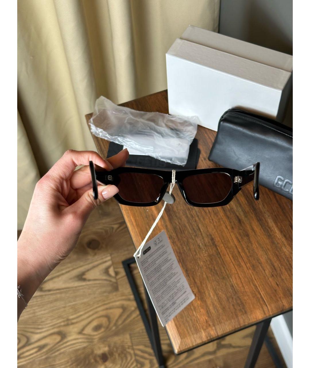 GCDS Черные солнцезащитные очки, фото 4