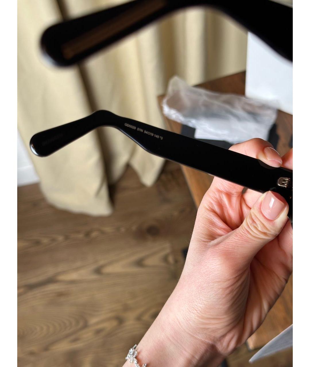 GCDS Черные солнцезащитные очки, фото 5