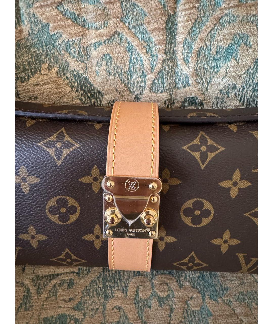 LOUIS VUITTON Коричневая сумка через плечо, фото 3