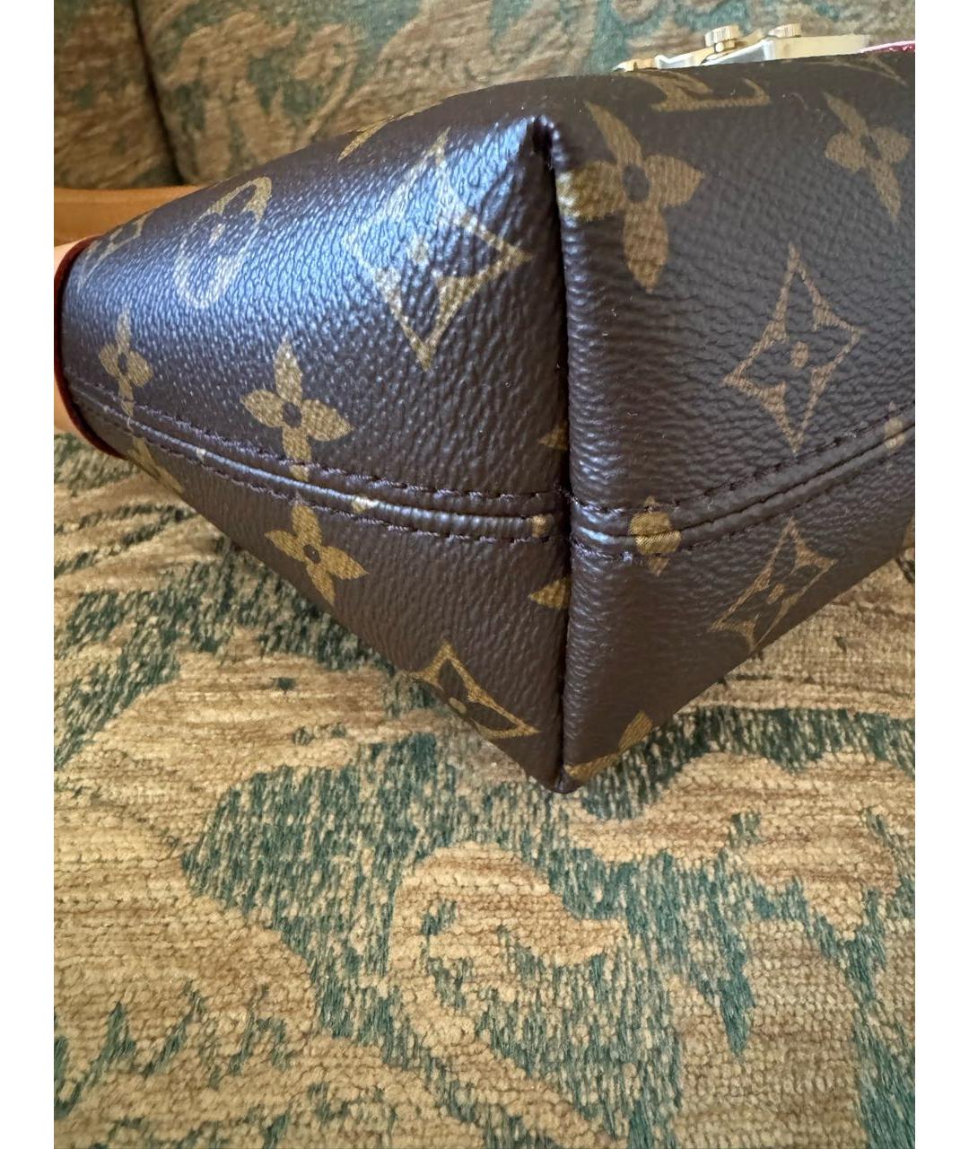 LOUIS VUITTON Коричневая сумка через плечо, фото 6