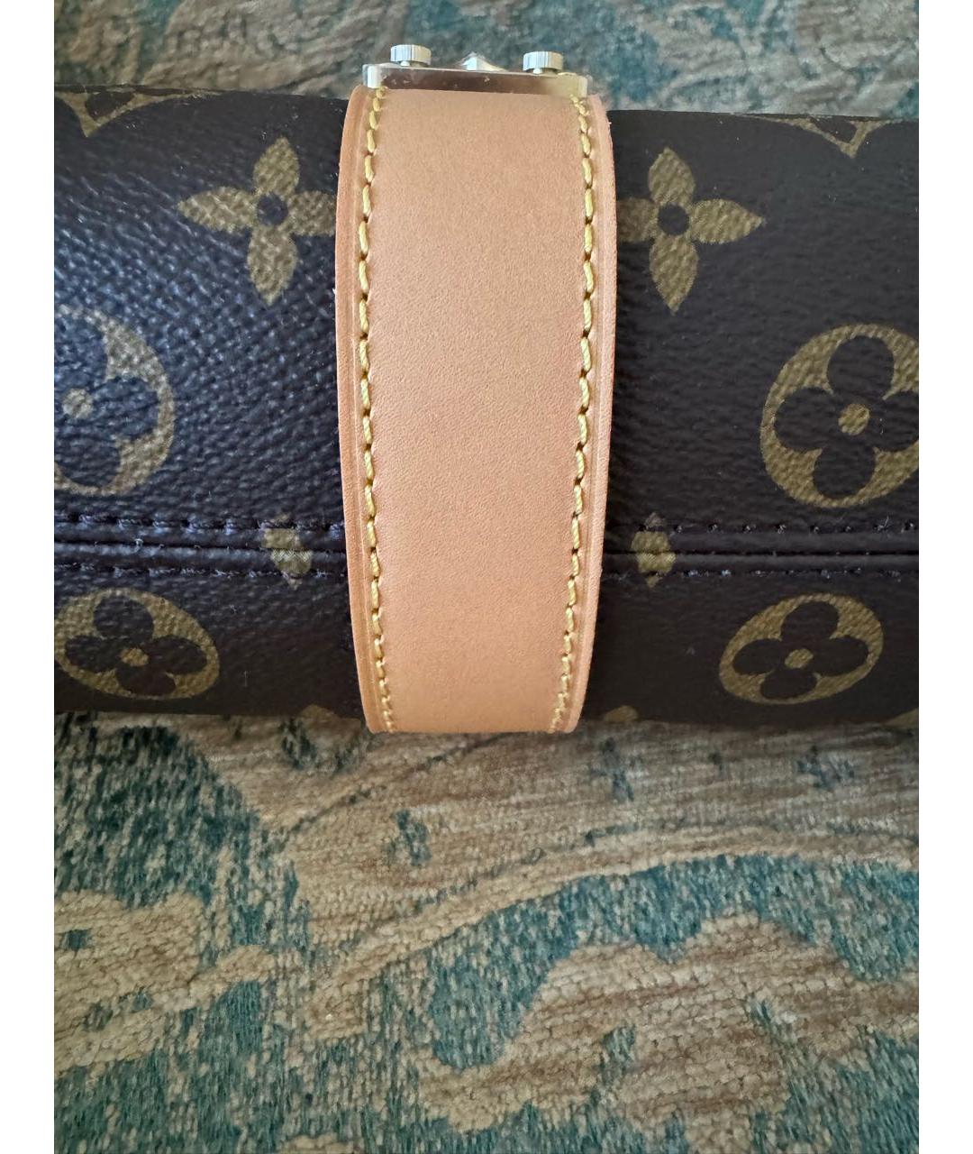 LOUIS VUITTON Коричневая сумка через плечо, фото 5