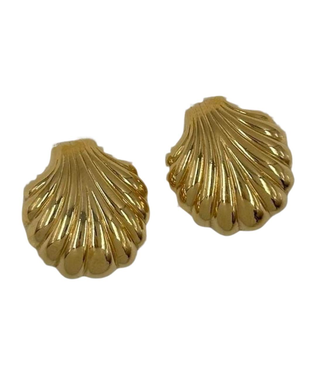 NINA RICCI Золотые металлические клипсы, фото 1