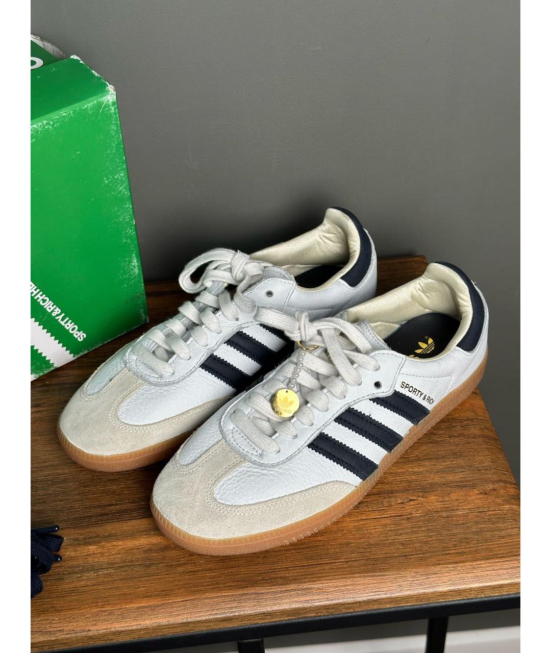 SPORTY AND RICH Белые кеды, фото 3