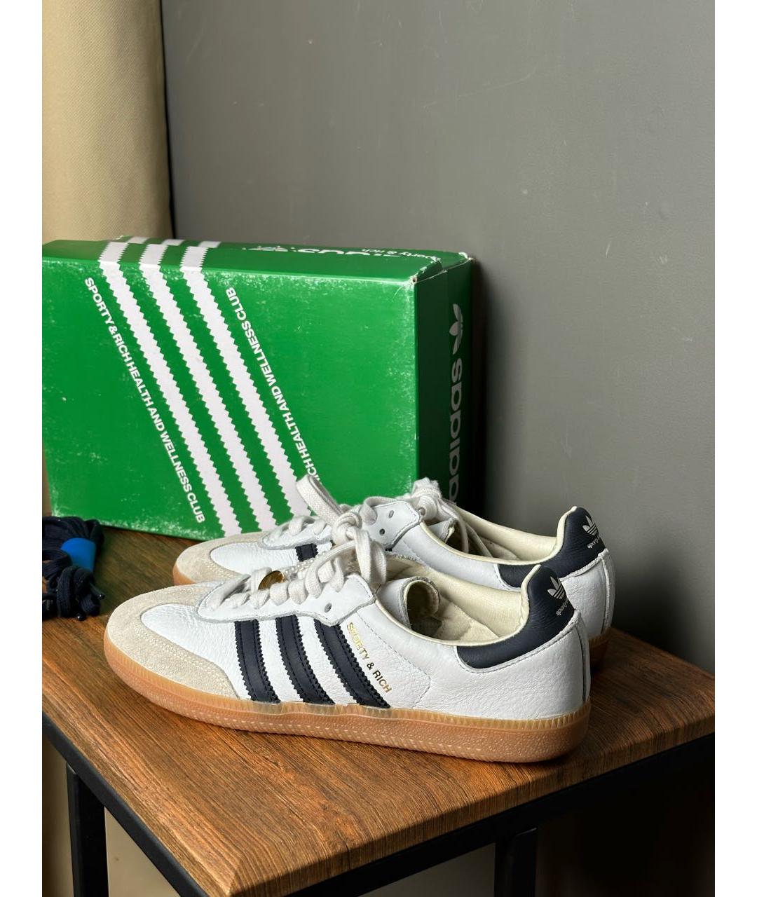 SPORTY AND RICH Белые кеды, фото 4