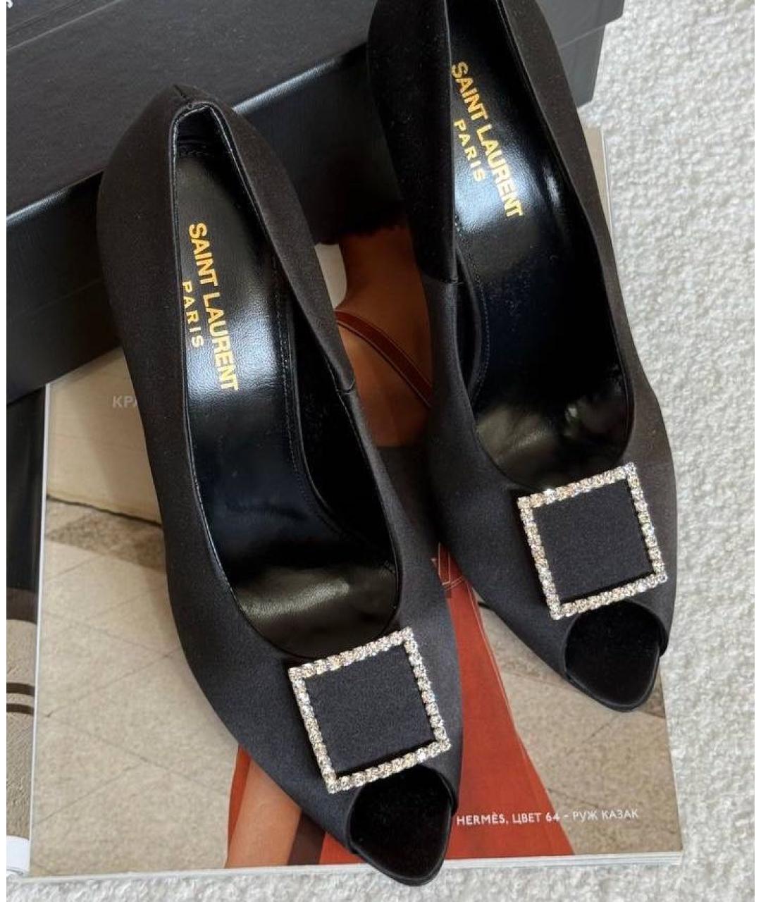 SAINT LAURENT Черные туфли, фото 6