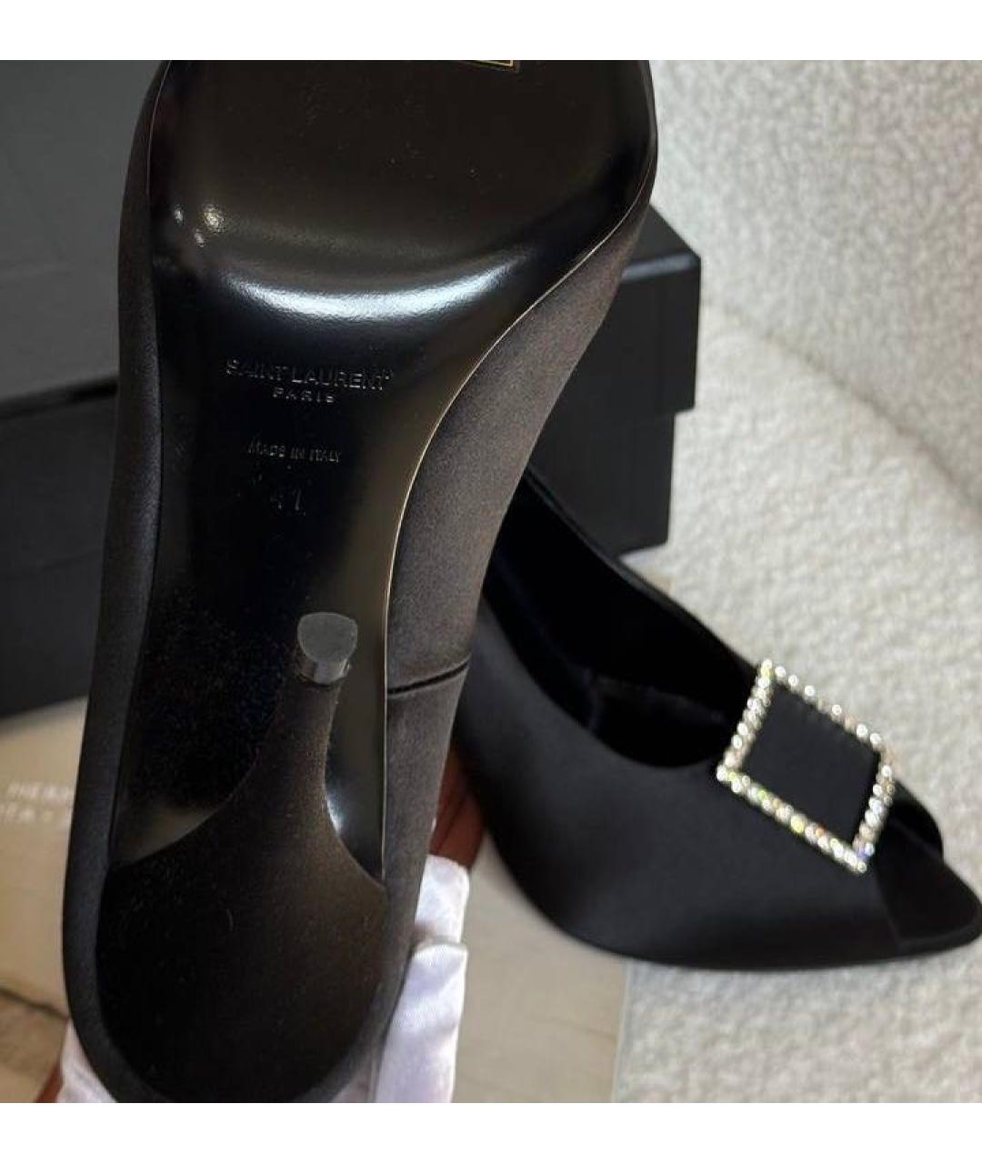 SAINT LAURENT Черные туфли, фото 5