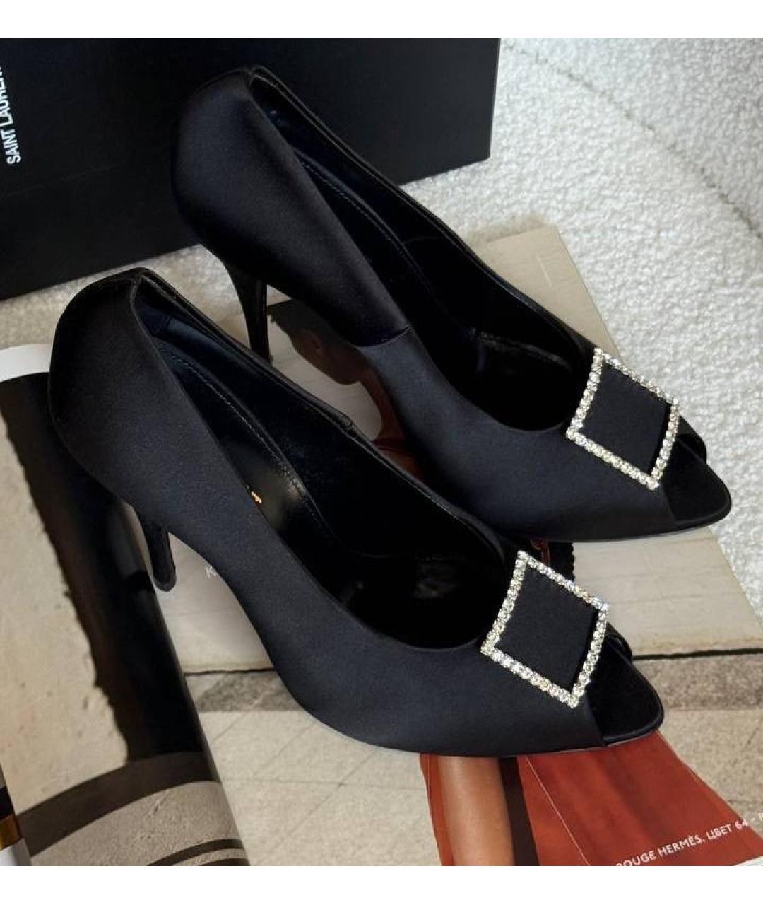 SAINT LAURENT Черные туфли, фото 4