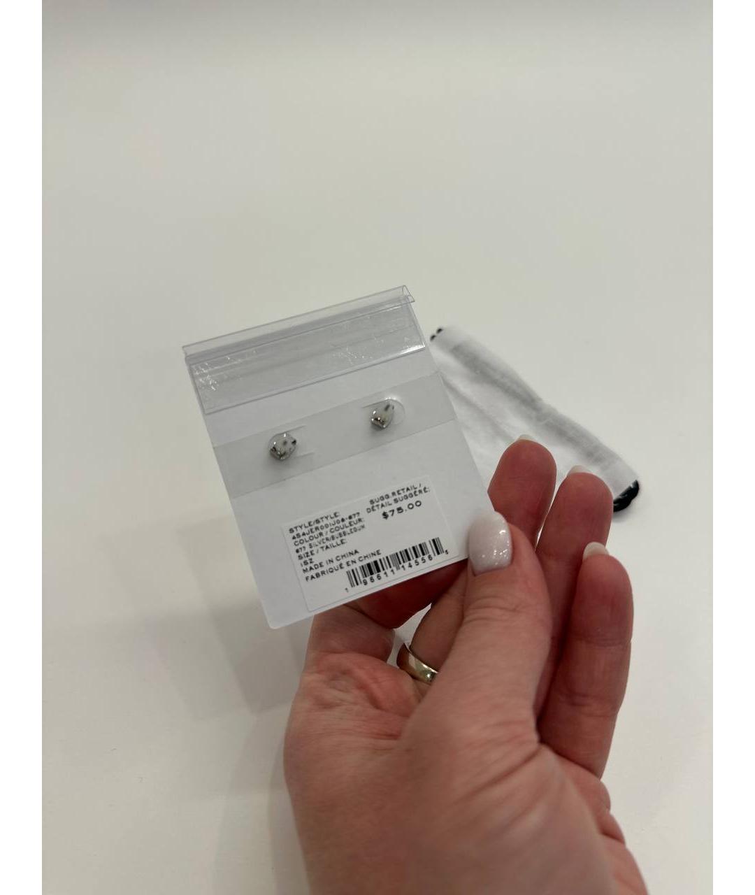 MARC JACOBS Розовые металлические серьги, фото 3