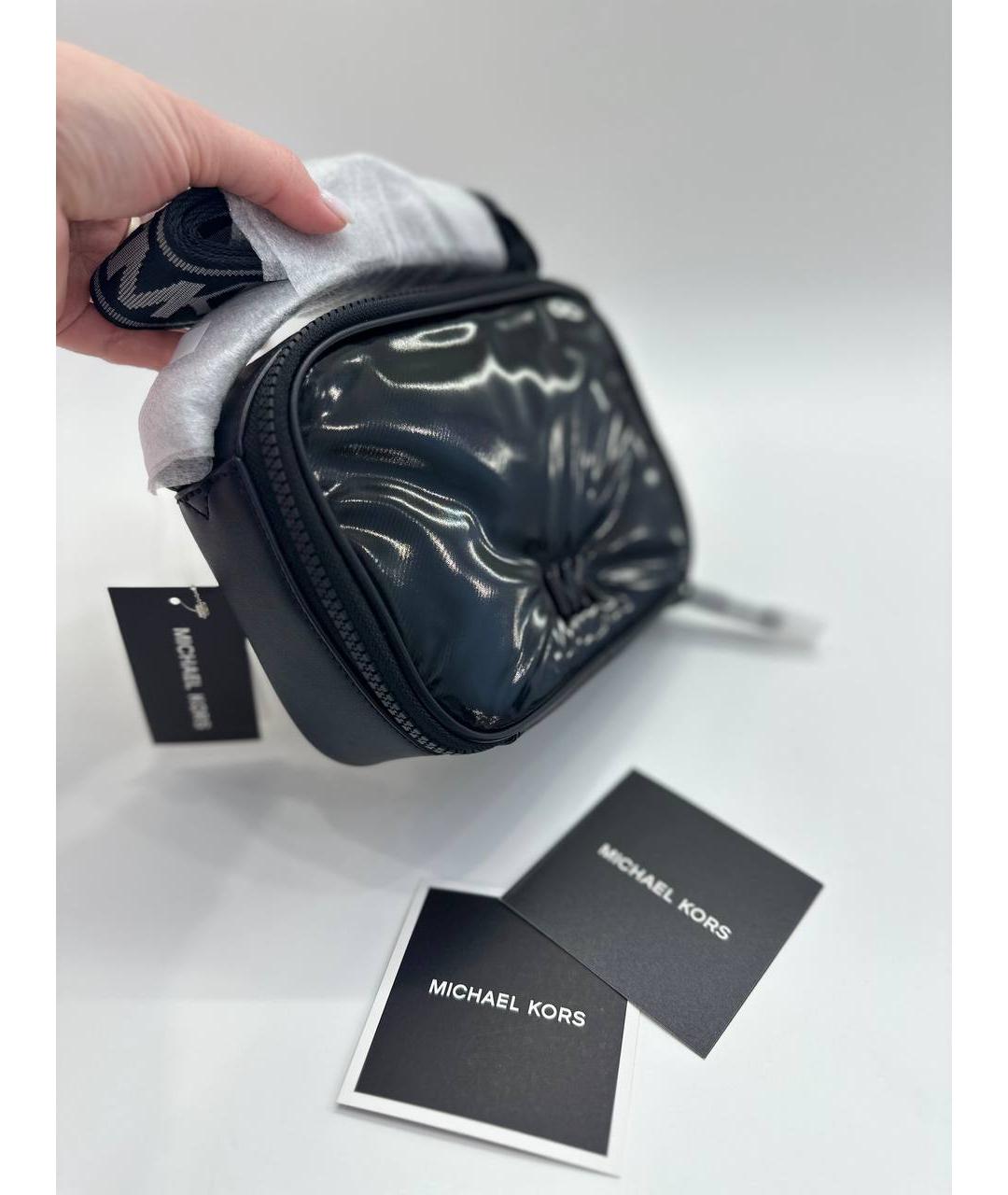 MICHAEL KORS Темно-синяя сумка на плечо, фото 5