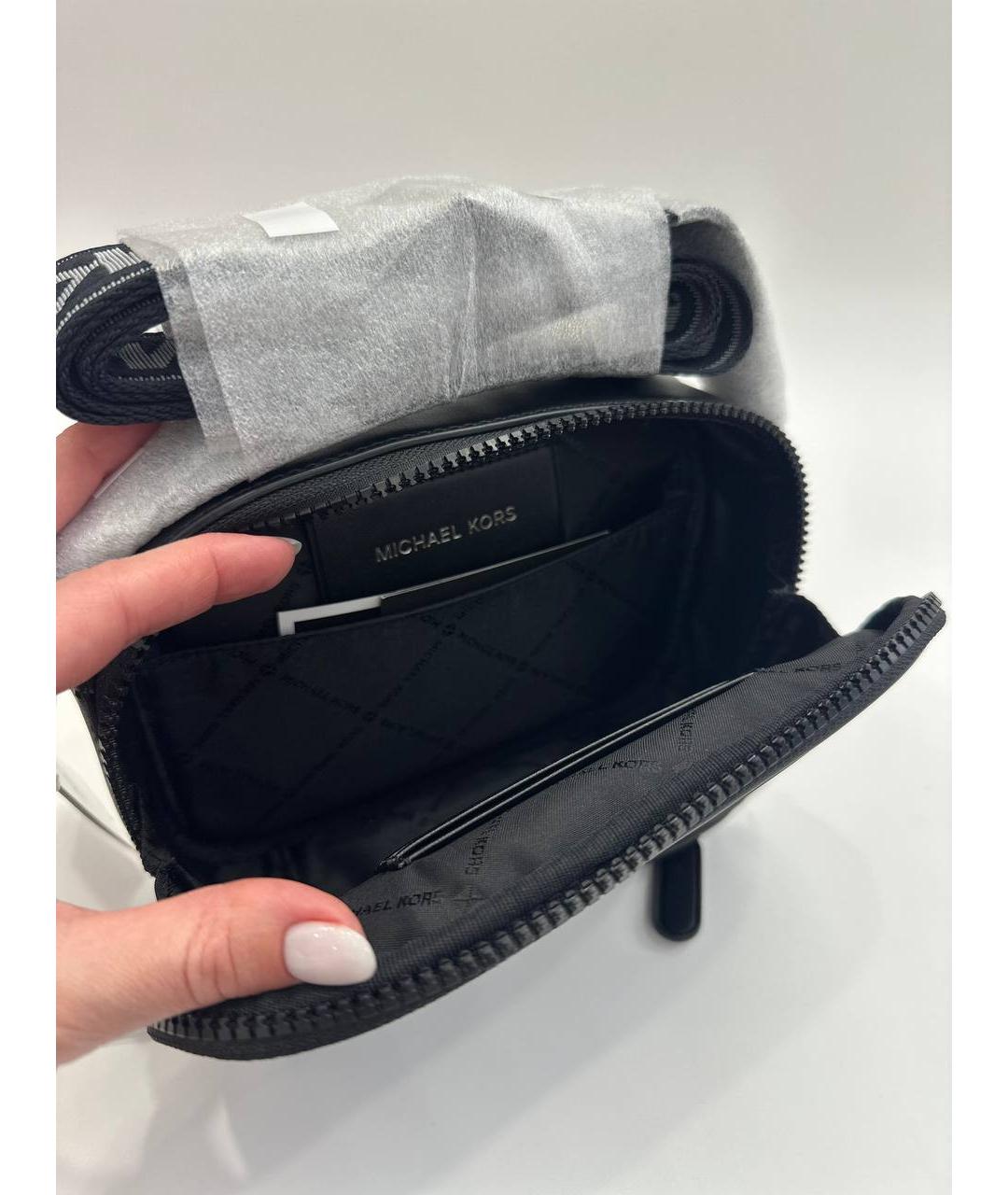 MICHAEL KORS Темно-синяя сумка на плечо, фото 6