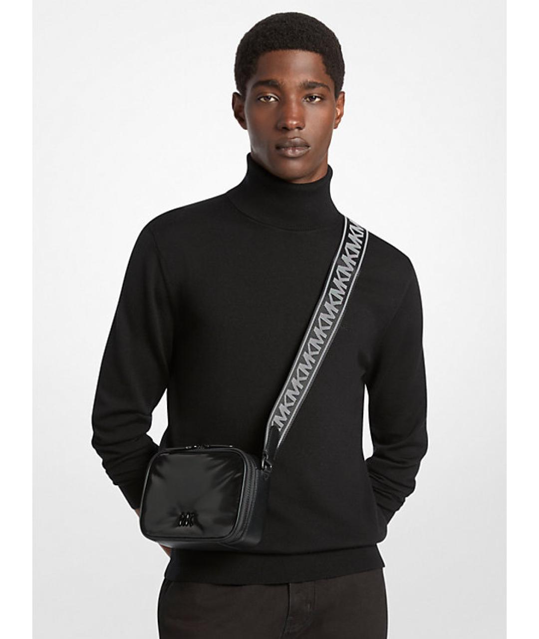 MICHAEL KORS Темно-синяя сумка на плечо, фото 3