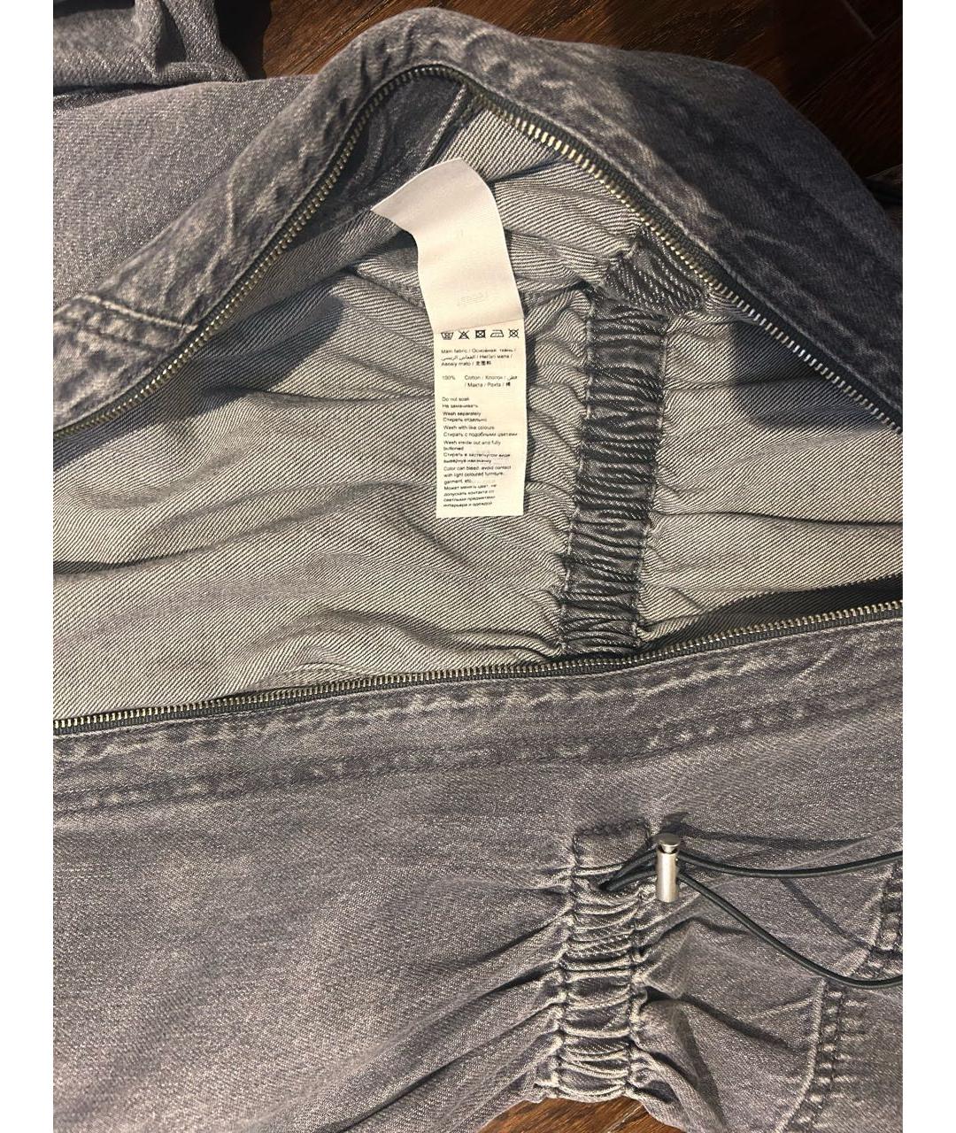 12 STOREEZ Антрацитовый деним комбинезон, фото 7