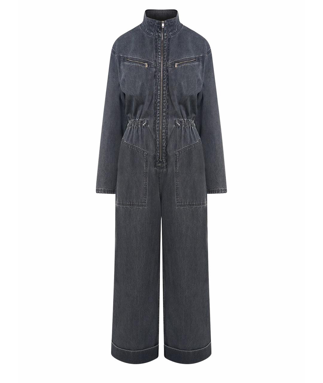 12 STOREEZ Антрацитовый деним комбинезон, фото 1