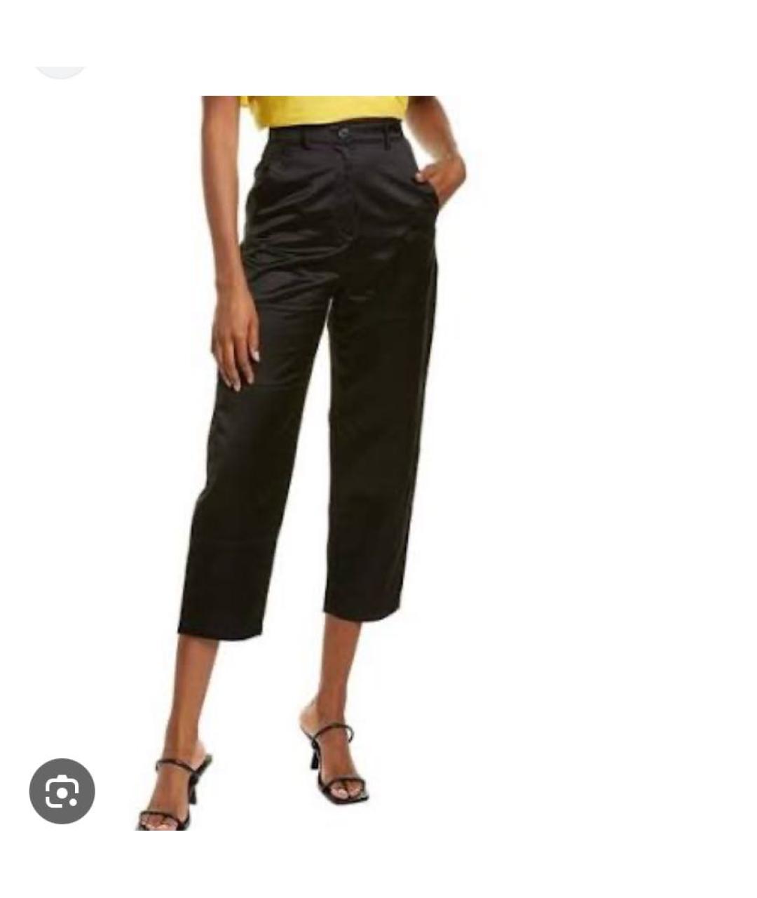 PINKO Черные прямые брюки, фото 6