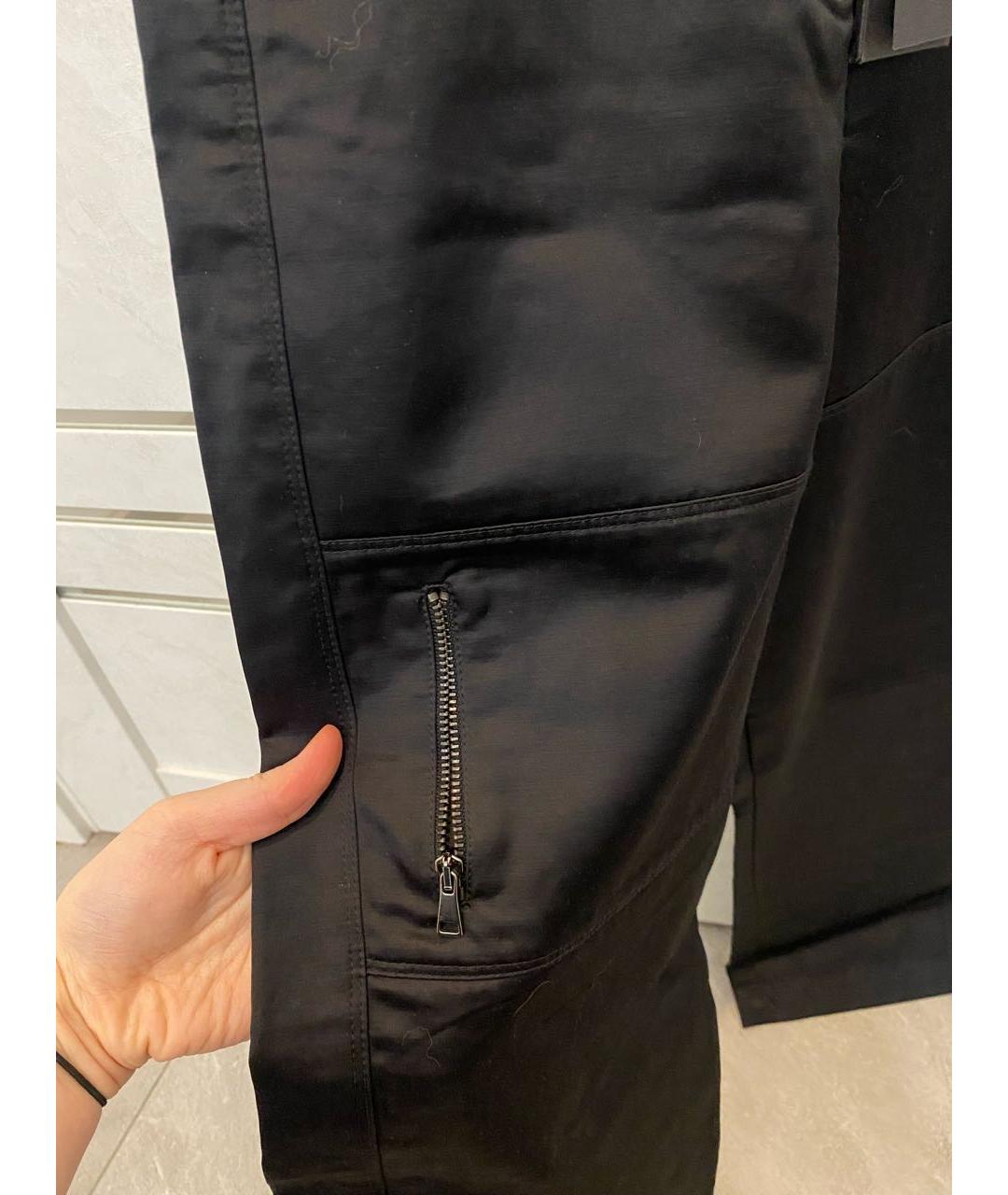 PINKO Черные прямые брюки, фото 3