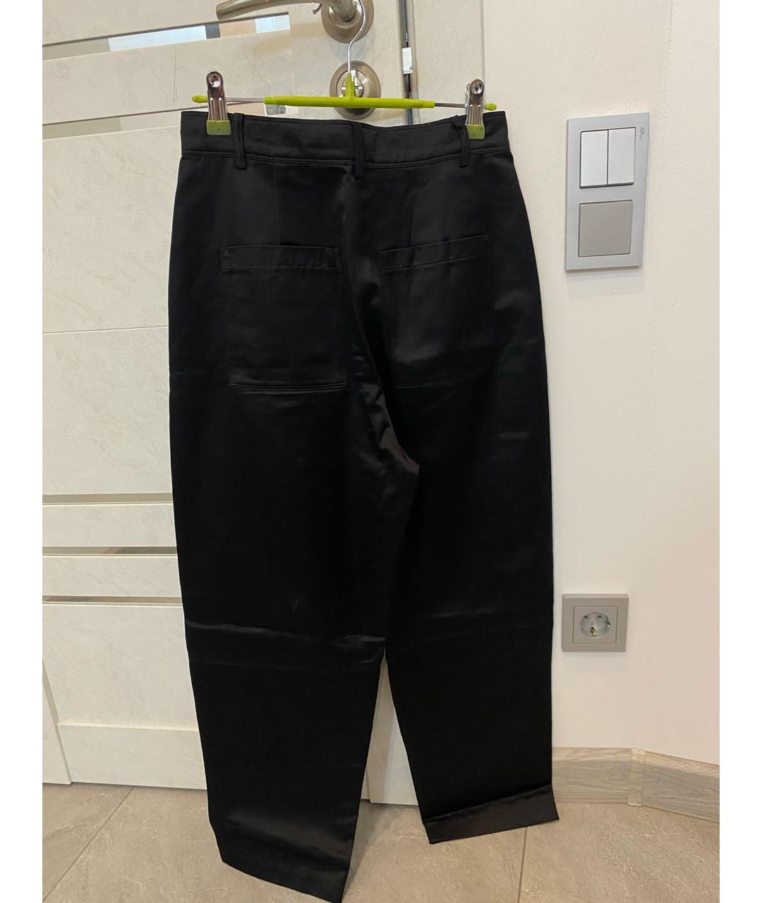 PINKO Черные прямые брюки, фото 2