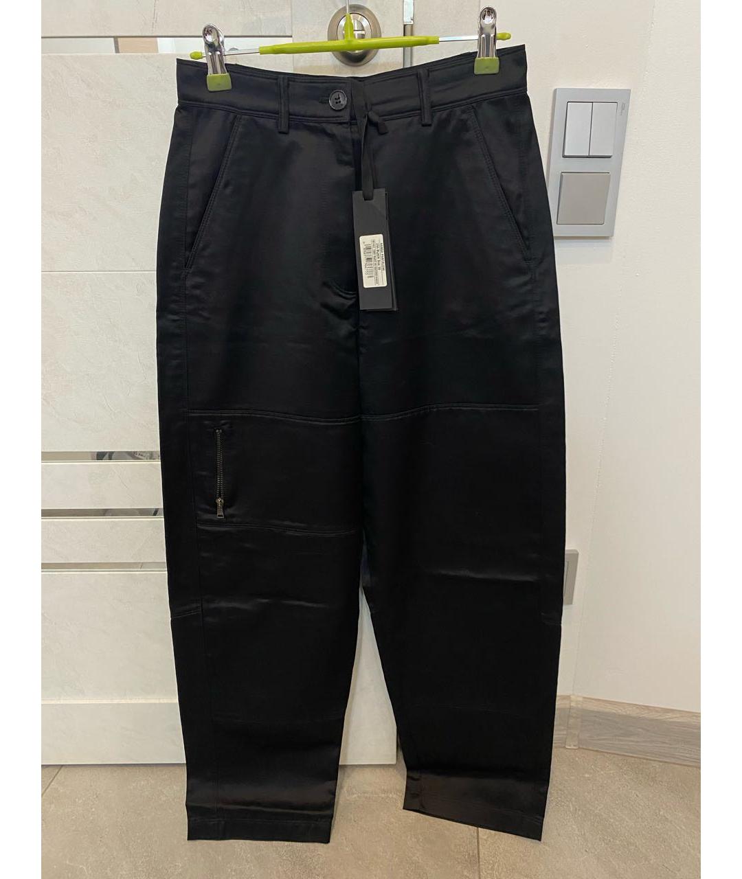 PINKO Черные прямые брюки, фото 7