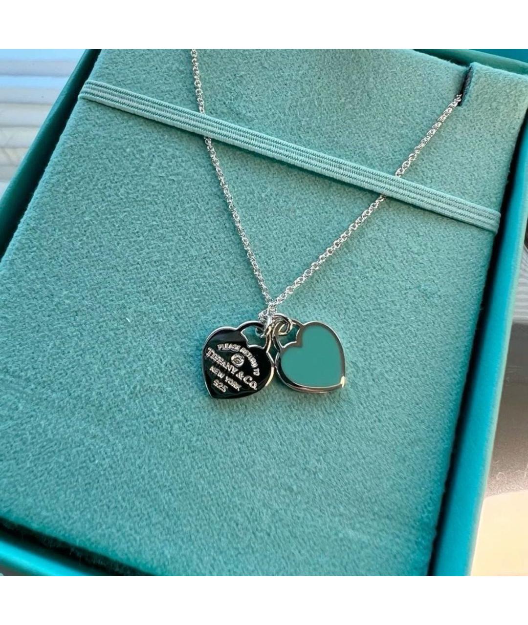 TIFFANY&CO Бирюзовый серебряный комплект, фото 2