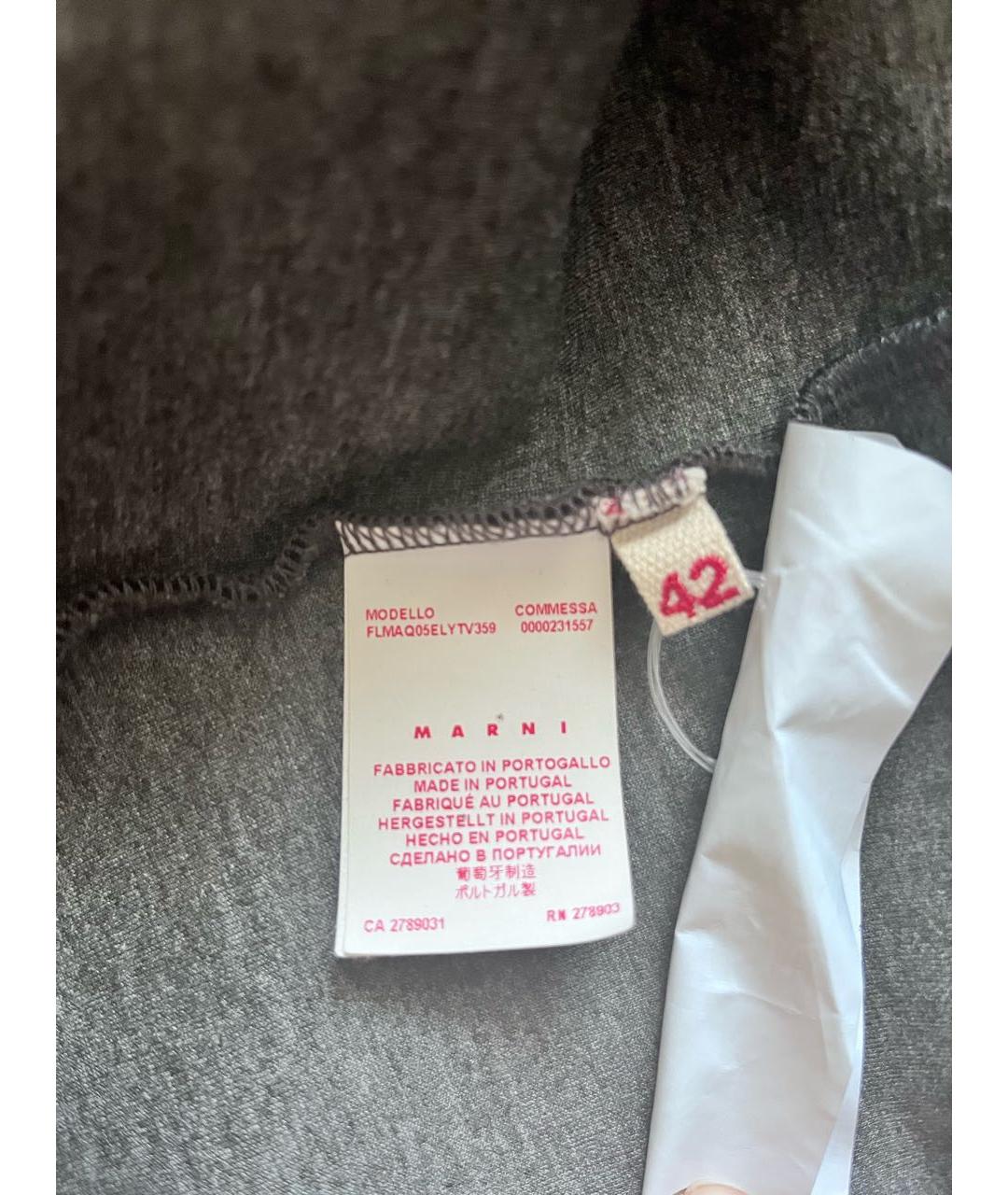 MARNI Черный вискозный джемпер / свитер, фото 5