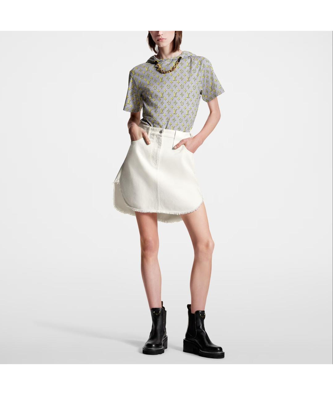 LOUIS VUITTON Серая футболка, фото 2
