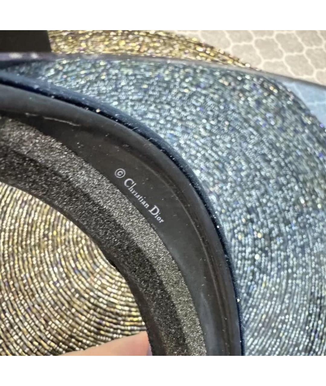 CHRISTIAN DIOR Голубая кепка, фото 7