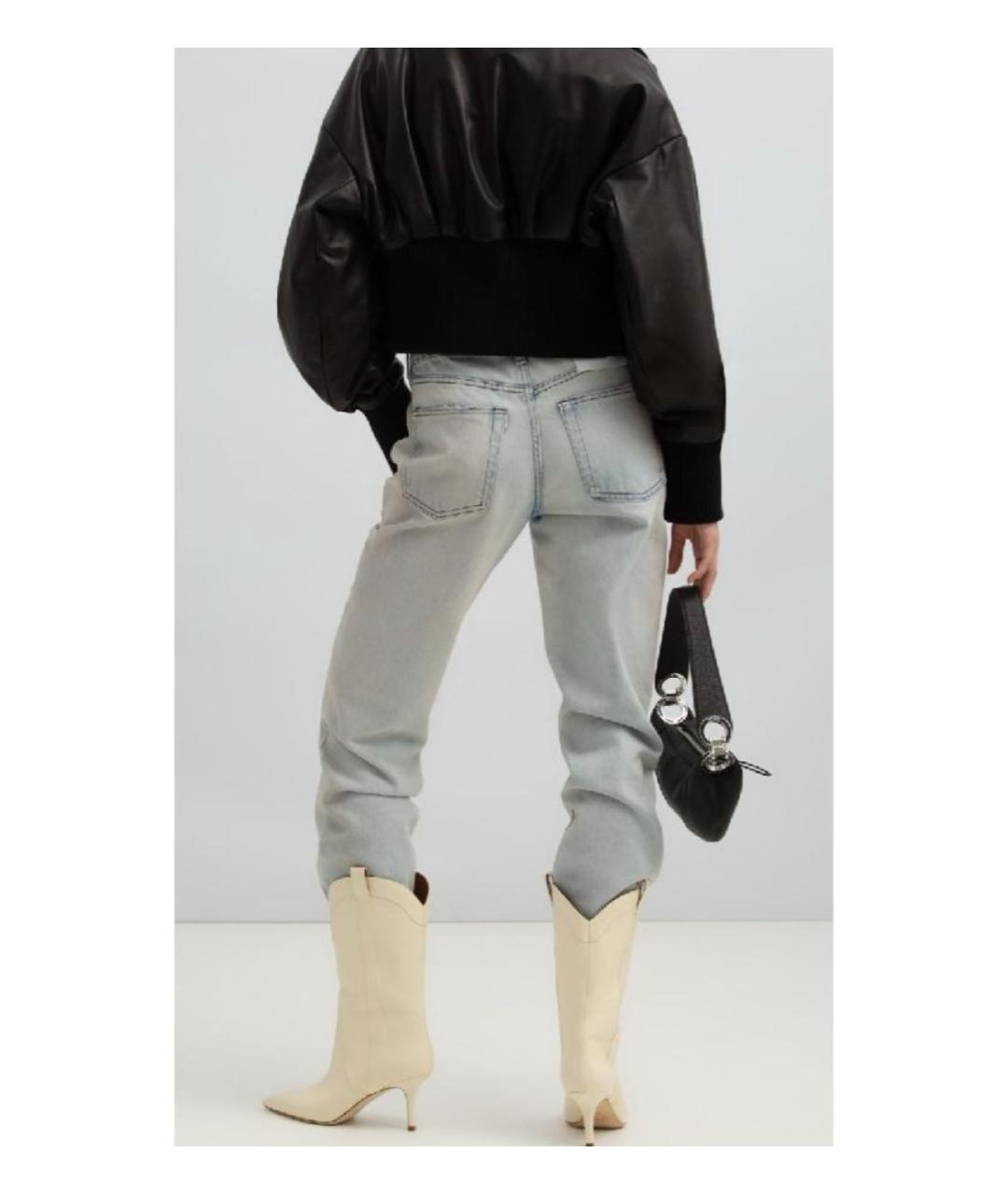 3X1 Голубые хлопковые джинсы слим, фото 7