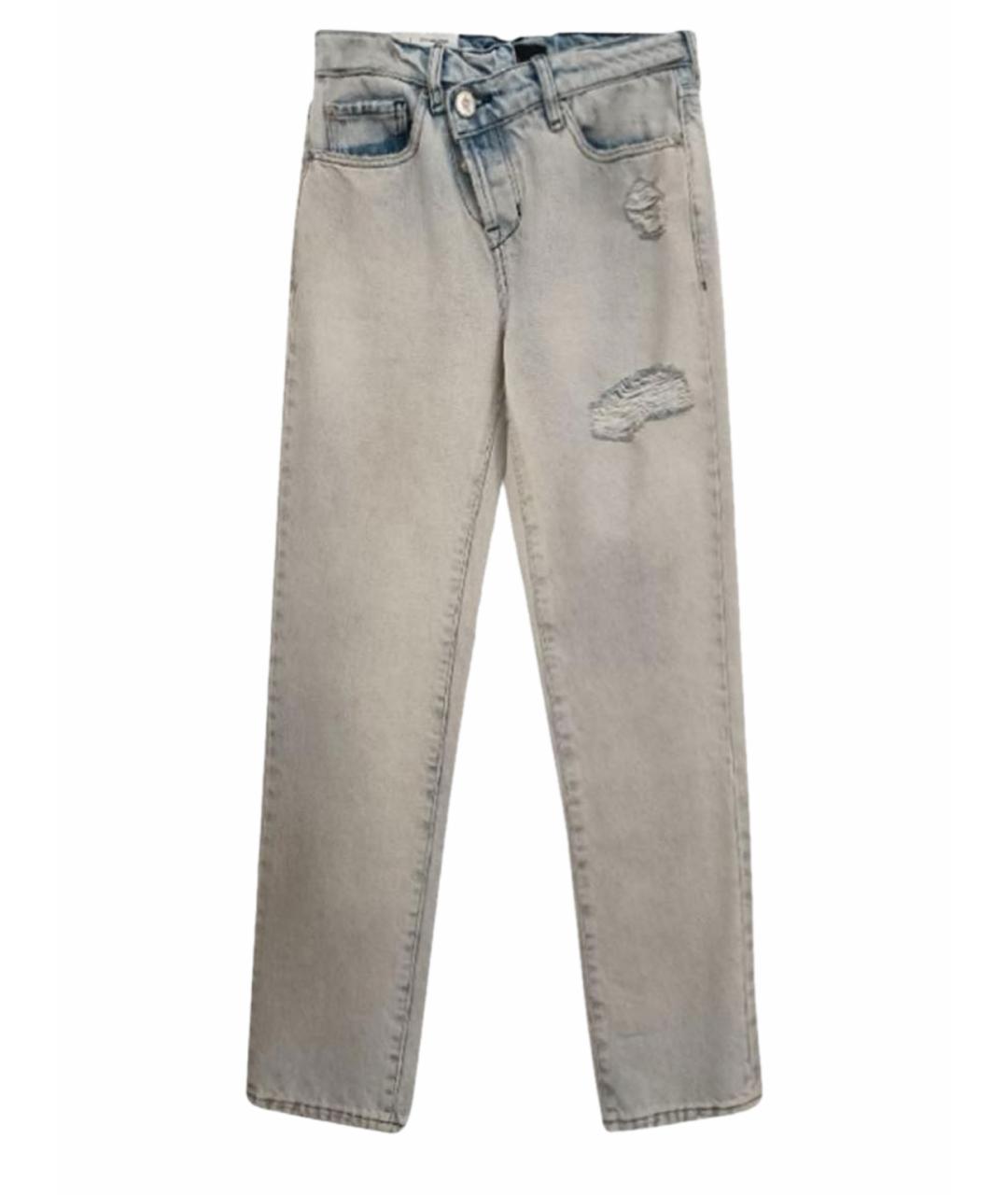 3X1 Голубые хлопковые джинсы слим, фото 1