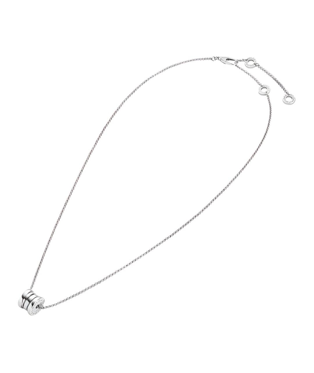 BVLGARI Серебряное колье из белого золота, фото 2