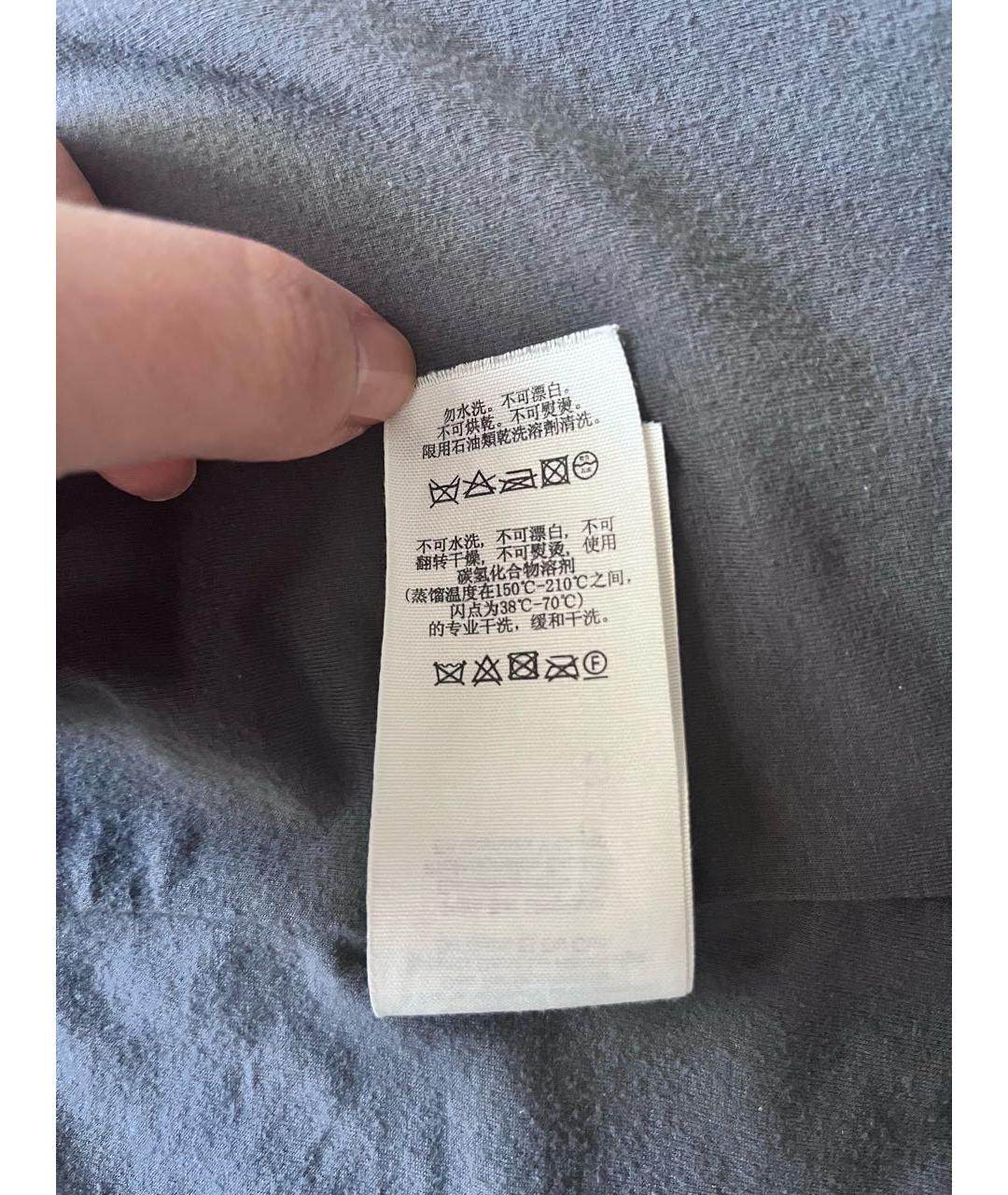 DKNY Серая кожаная куртка, фото 7