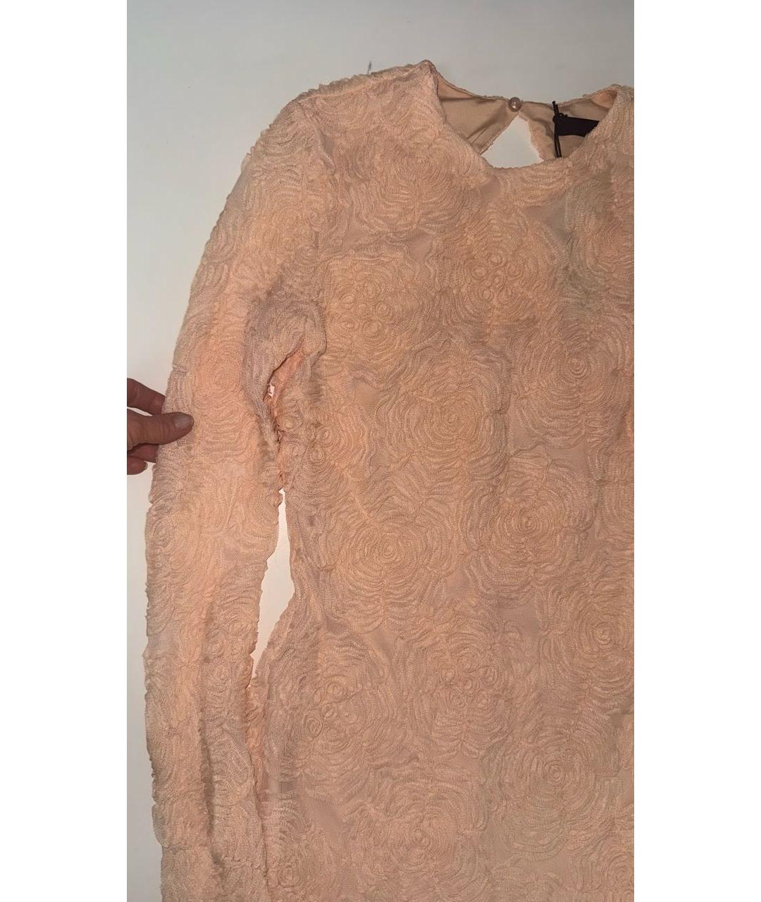 ROTATE Коралловое коктейльное платье, фото 5