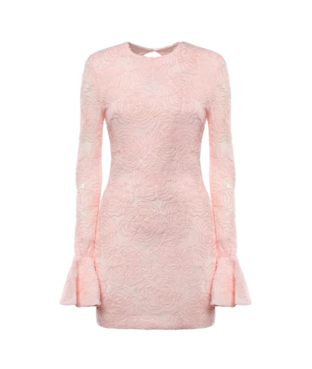 ROTATE Коралловое коктейльное платье, фото 9