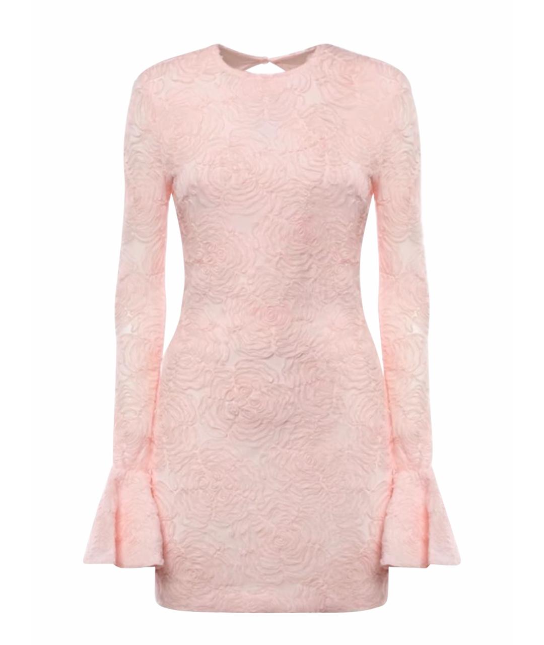 ROTATE Коралловое коктейльное платье, фото 1