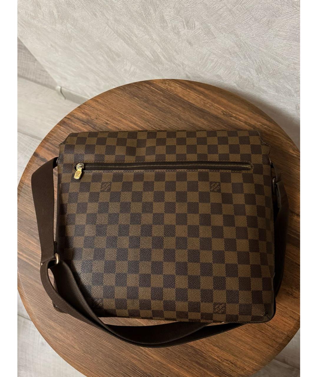 LOUIS VUITTON Коричневая сумка на плечо, фото 3
