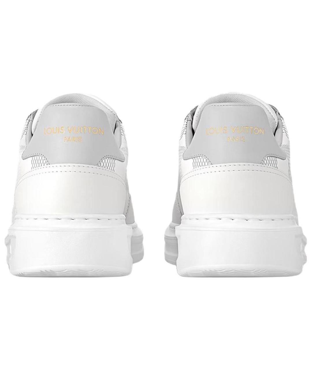 LOUIS VUITTON Белые низкие кроссовки / кеды, фото 5