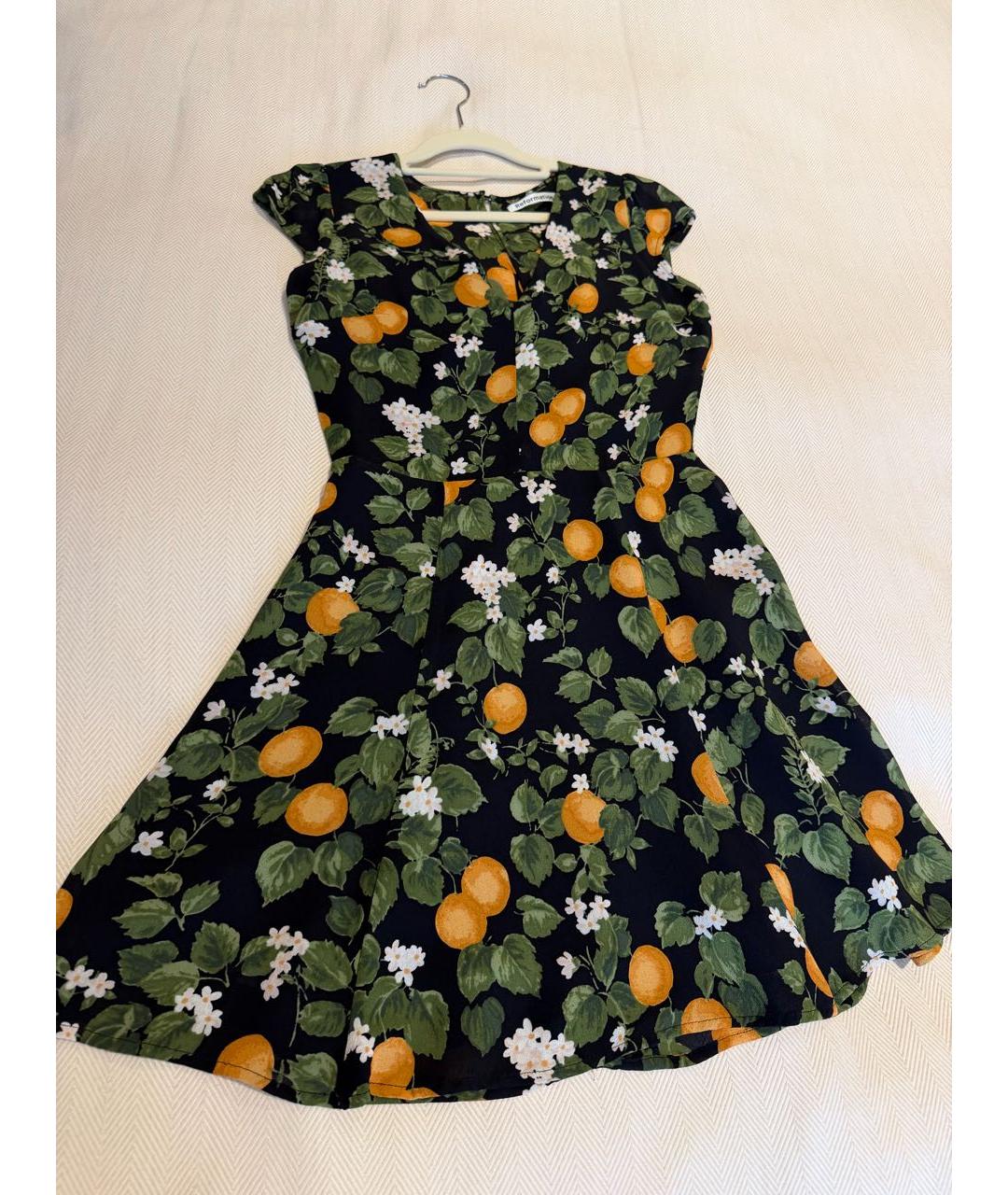 REFORMATION Черное повседневное платье, фото 5