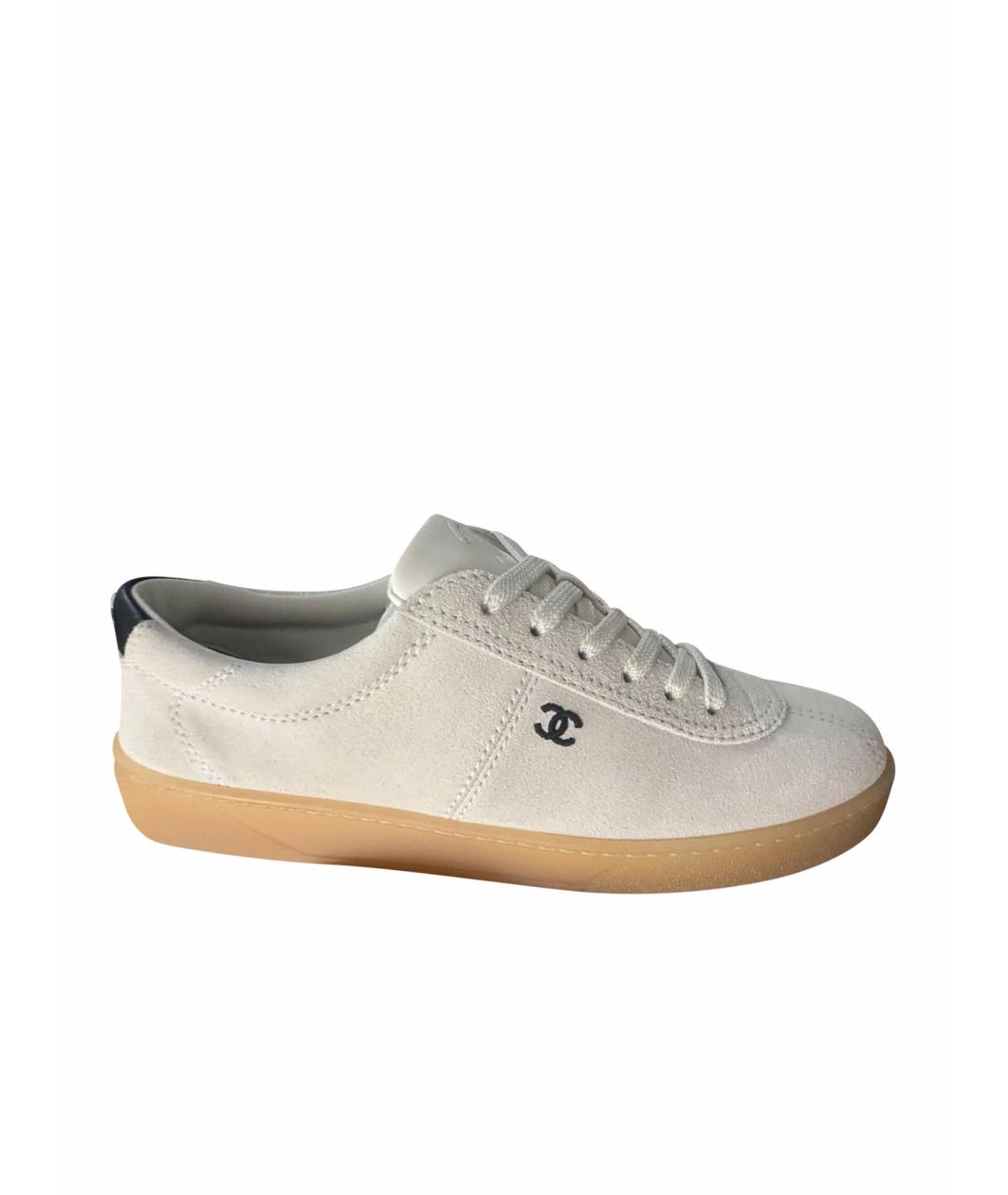 CHANEL Белые кеды, фото 1