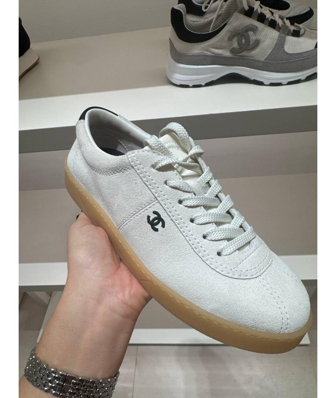 CHANEL Белые кеды, фото 3