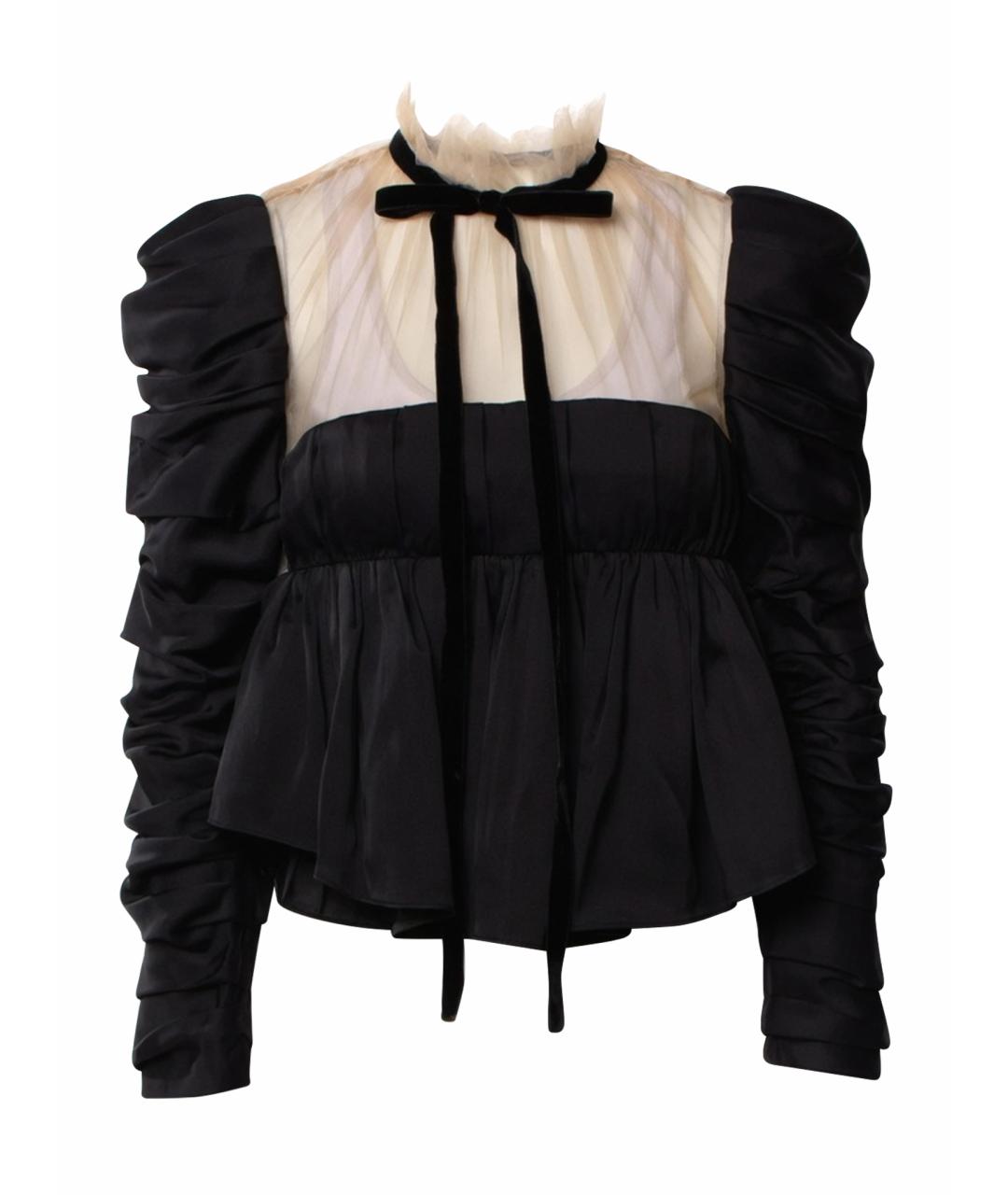 KHAITE Черная блузы, фото 1
