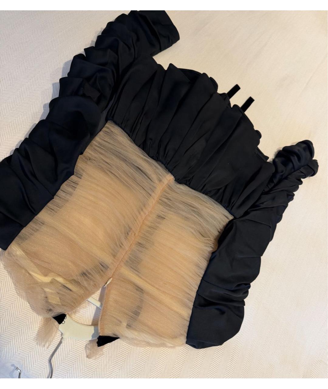 KHAITE Черная блузы, фото 2